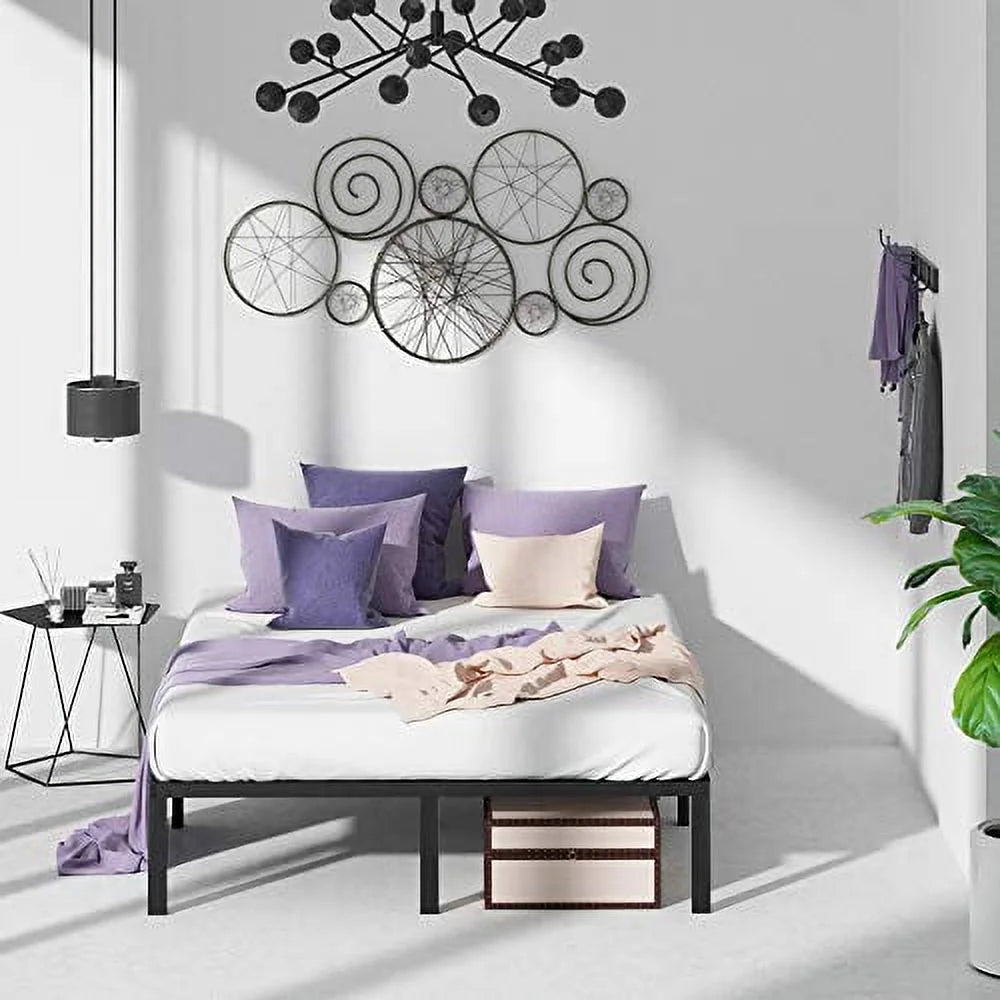 14 Inch Metal Platform Bed Frame J28825