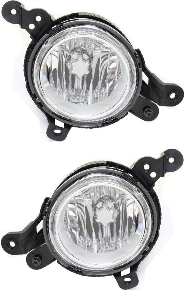 Fog Light Pair for Kia Soul 2014 2015 2016 K522951