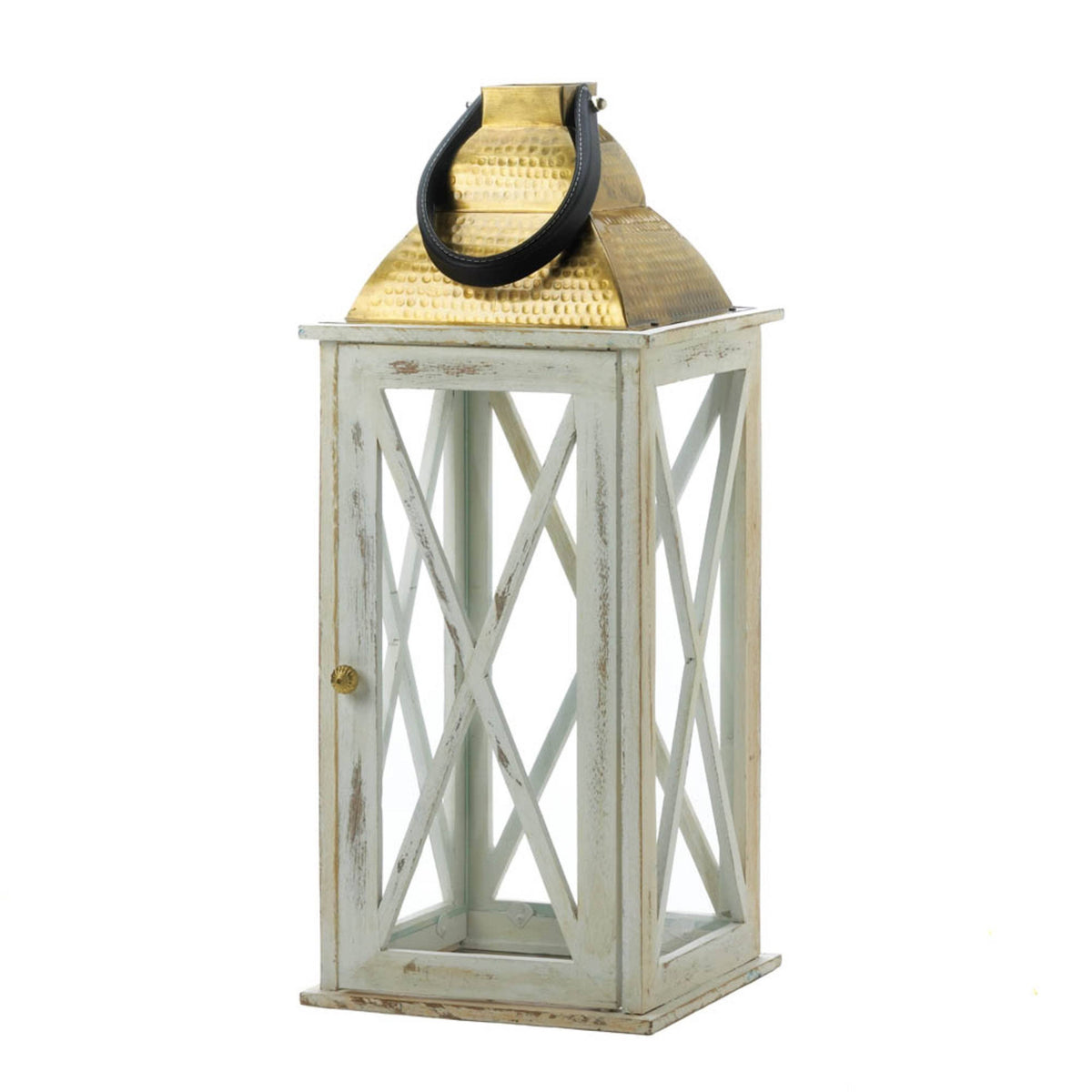 Wooden Candle Lanterns - Large D9709