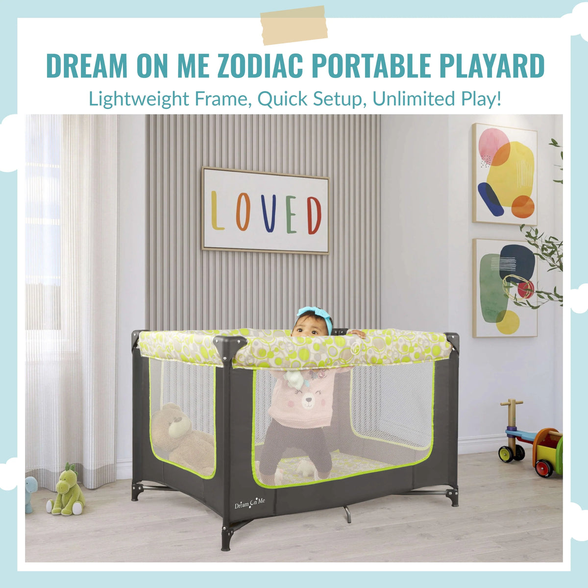 Portable Playard with Carry Bag B604