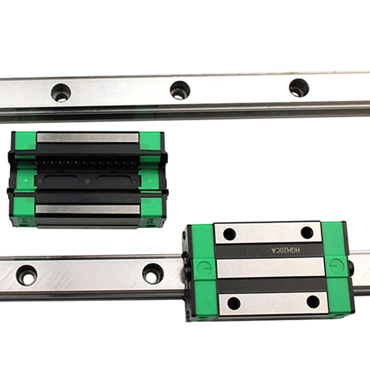 2PCS Linear Guide Rail with 4PCS Bearing Block Set N311010