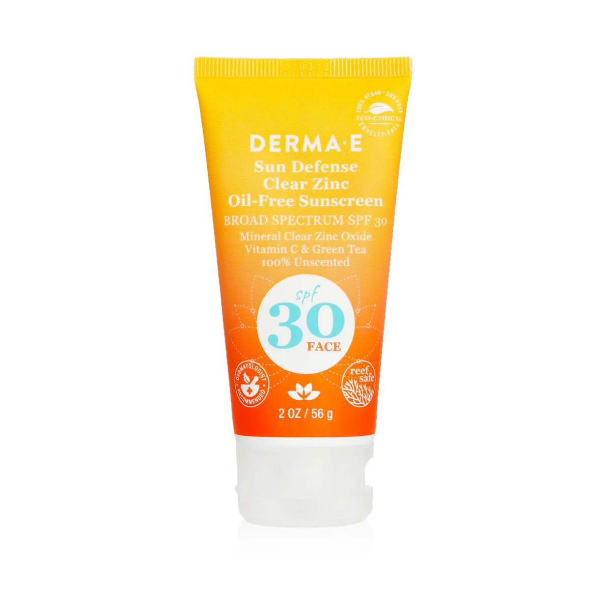 Clear Zinc Oil Free Sunscreen SPF 30 Face 56g/2oz A608727