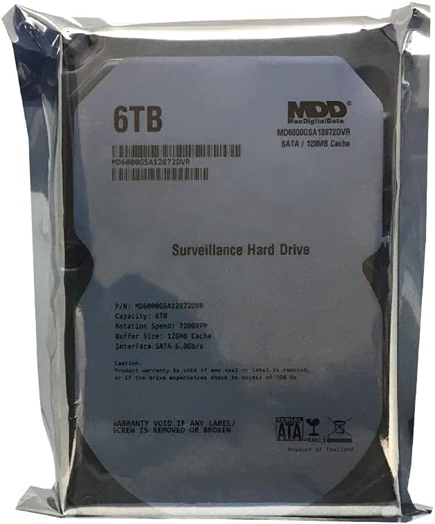 6TB 7200RPM 128MB Cache SATA 6.0Gb/s 3.5" Internal Hard Drive J57784