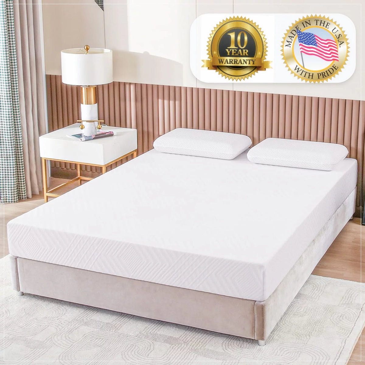Twin Size 6 Memory Foam Mattress O8242