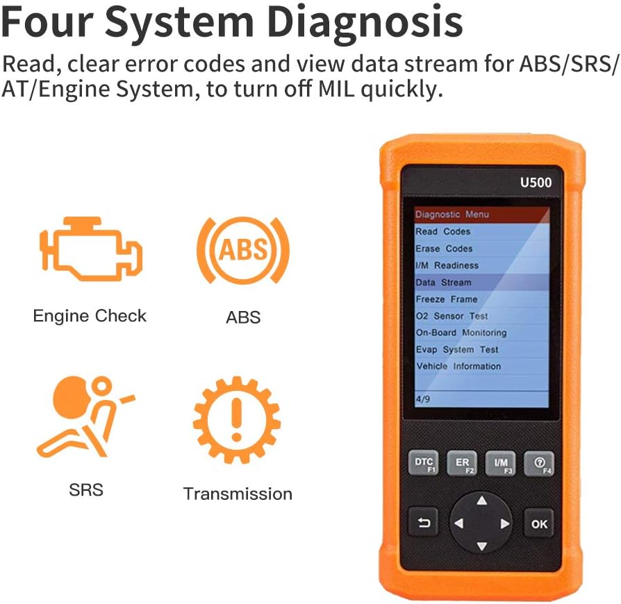 Automotive OBD2 Scanner Code Reader Diagnostic Scan Tool T240027