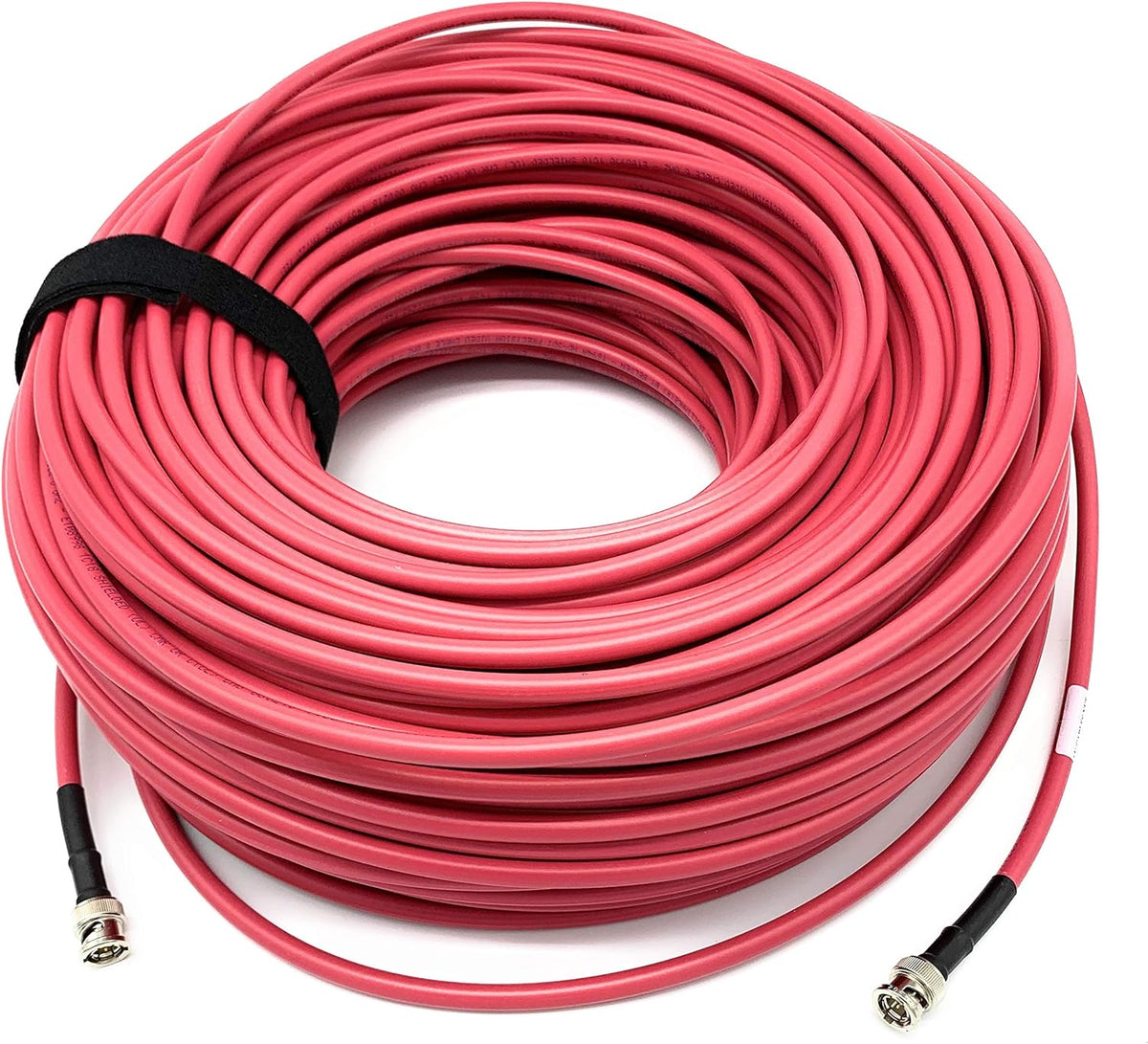 3G/6G HD SDI BNC Cable Red 200ft S9137