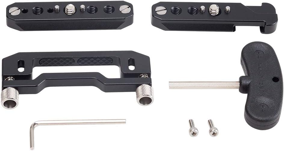 NATO Rails Mounting Plates Kit with HDMI Cable Clamp G692