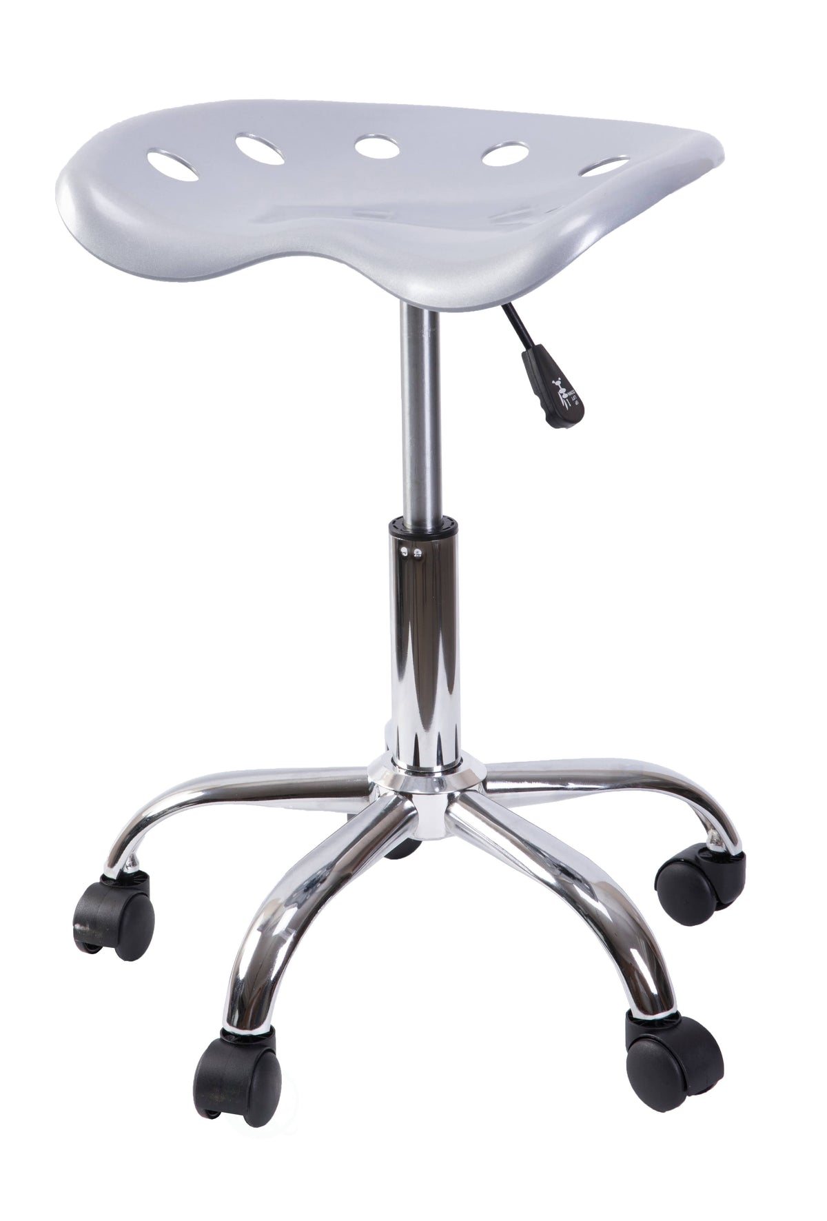 Gray Tractor Seat Swivel Chair with Casters O46633