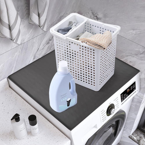 23.6'' x 19.7'' Silicone Non-slip Washer and Dryer Top Protector Mat O559776