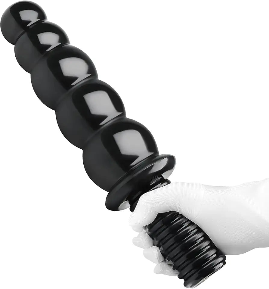 Anal Beads Butt Plug with Non-slip Handle N59168