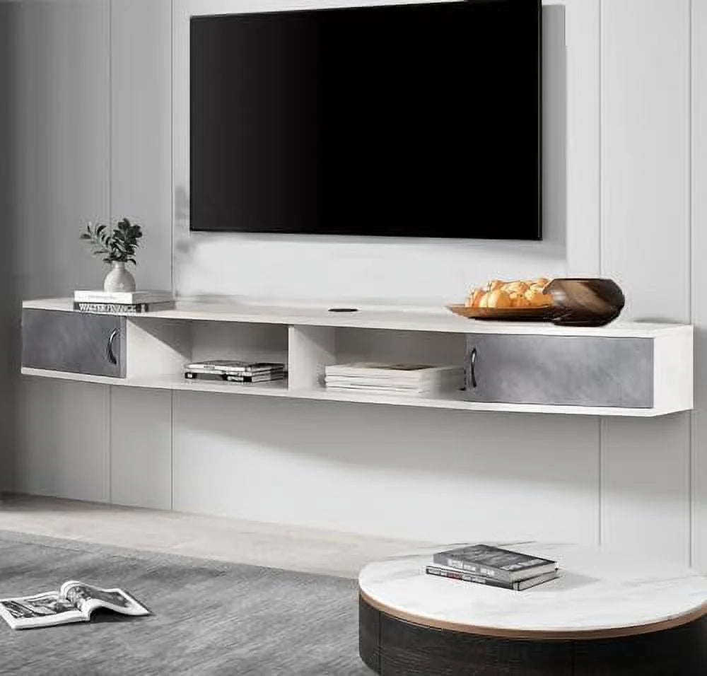 Floating TV Stand with Cabinet K9699