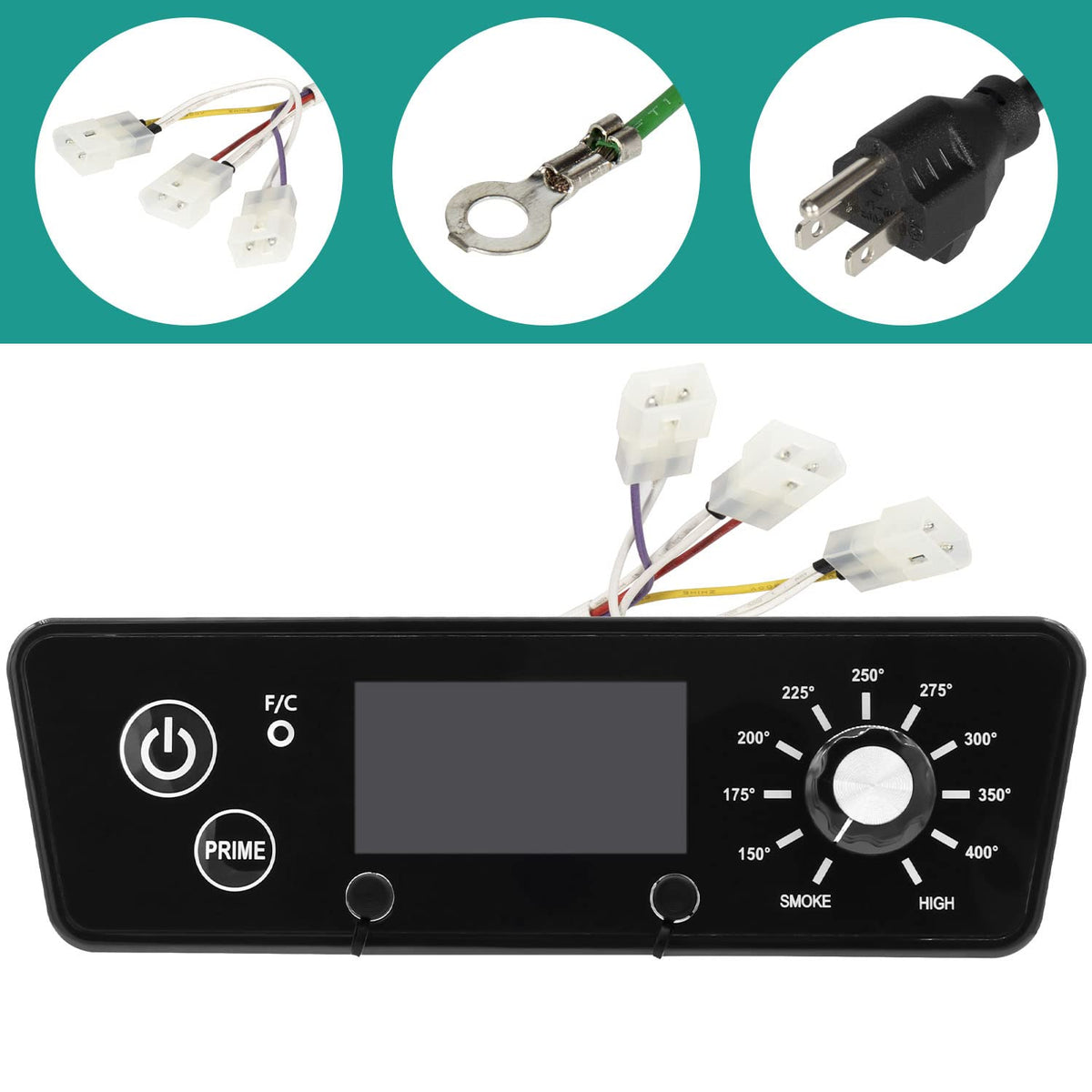 Digital Thermostat Controller Board Kit with LCD Display I76395