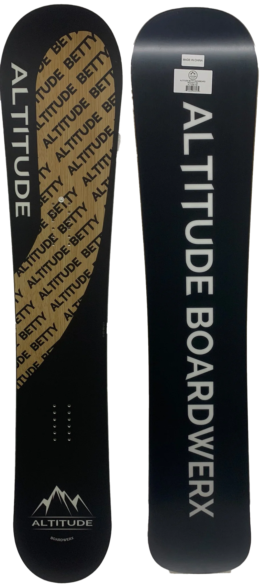 Women's 140cm All-Mountain Snowboard E701291