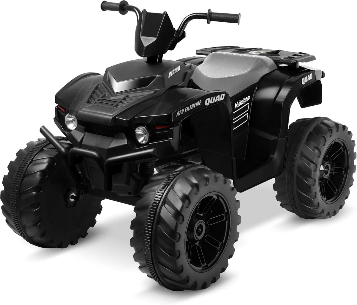 Black 12V Electric Ride-On ATV Toy Vehicle S645664