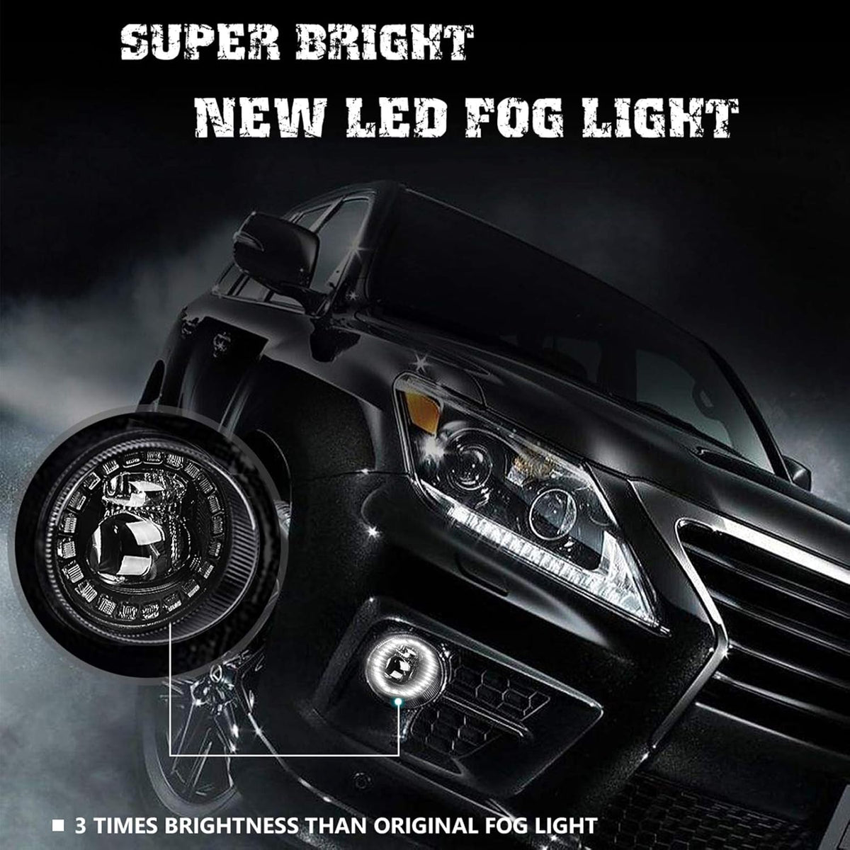 LED Fog Lights with DRL N955