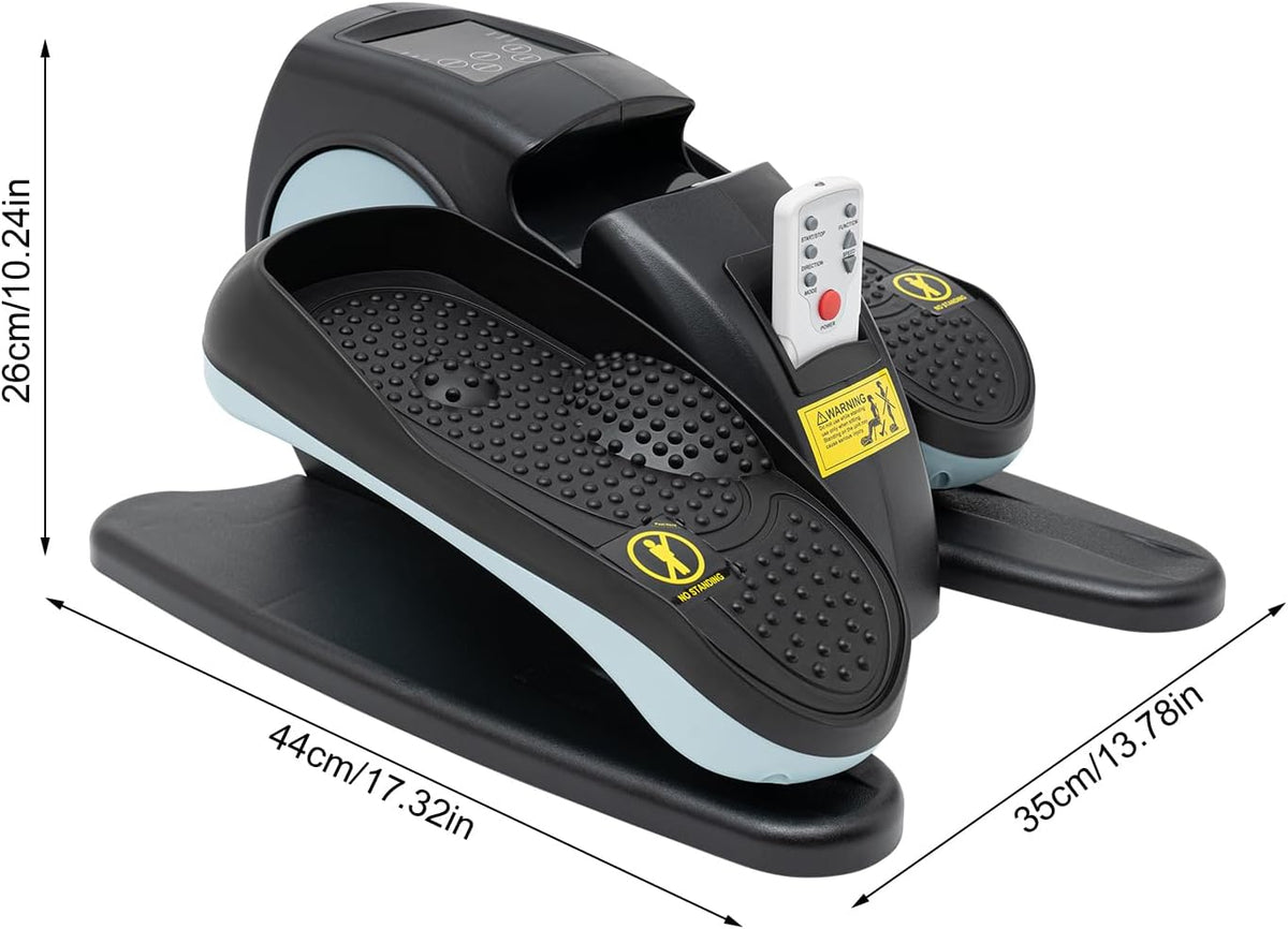 Electric Seated Leg-foot Pedal Exerciser with Remote and LCD Monitor X423698