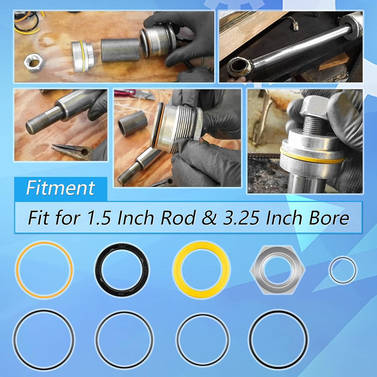Tilt Hydraulic Cylinder Seal Kit P144907