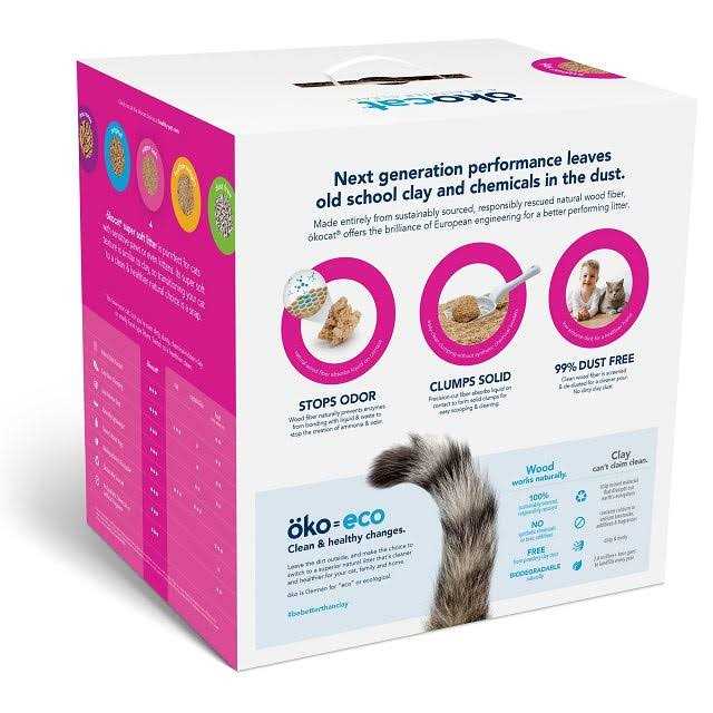 Super Soft Clumping Wood Cat Litter F4590