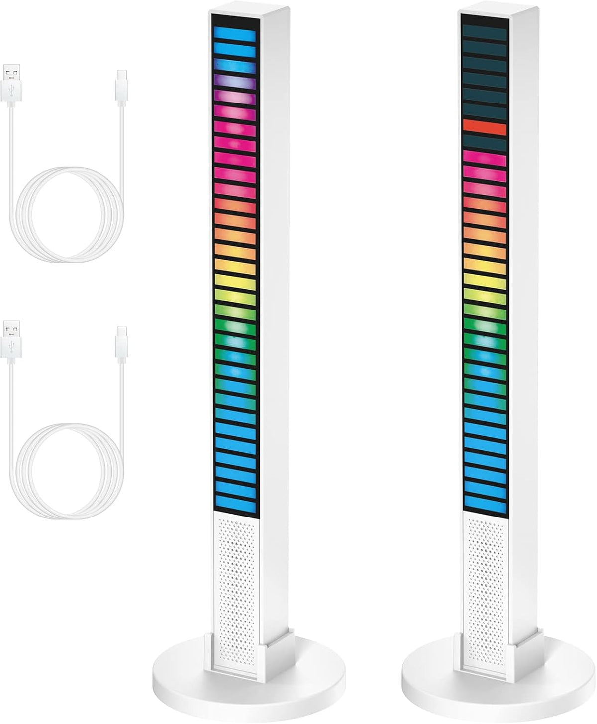 Wireless Bluetooth Speaker with Voice Control Light Bar K75145