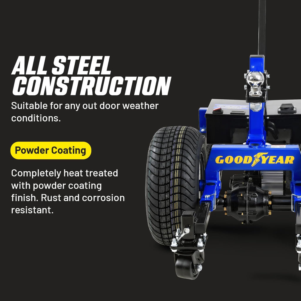 Electric Trailer Dolly 7500lbs Max Trailer Weight All-Terrain Wheels O5571