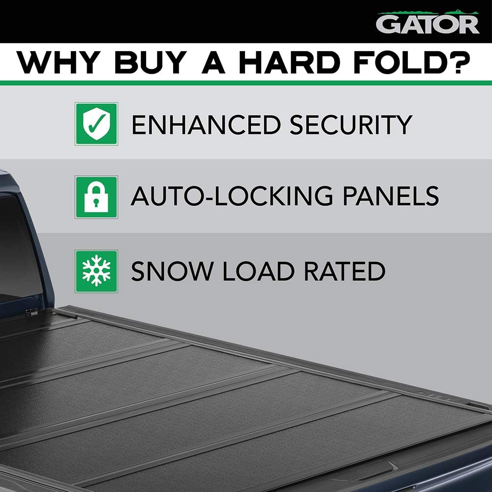 Hard Quad-Fold Truck Bed Tonneau Cover O354999