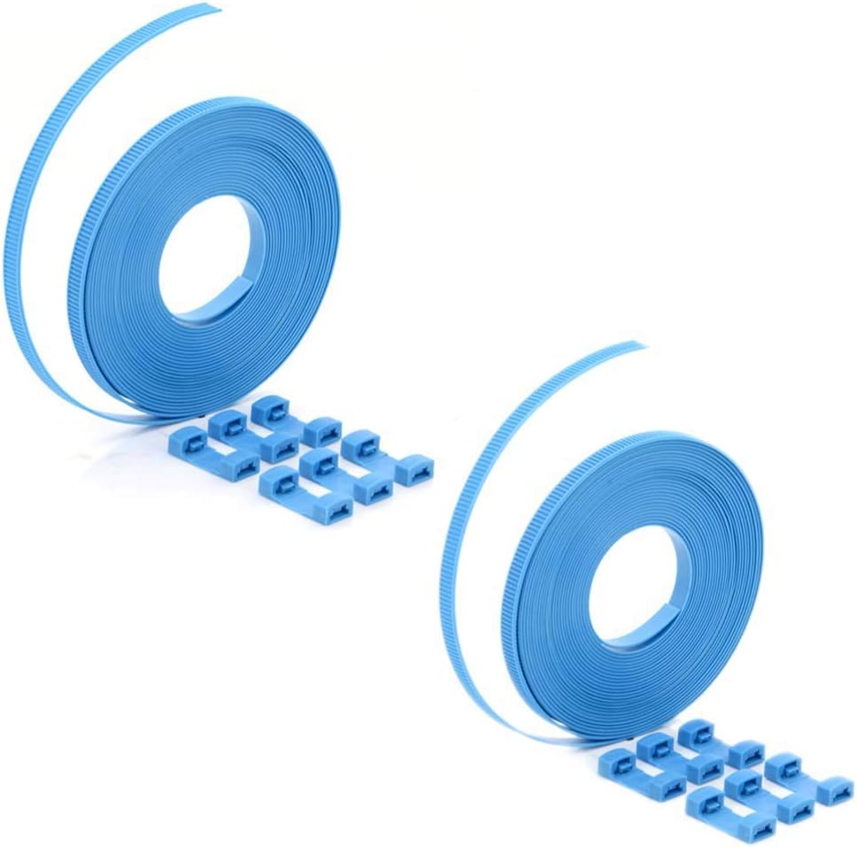 Nylon Cable Ties, 8 Meters Cable Roll With Connectors, 1 Pcs/Pack I3046