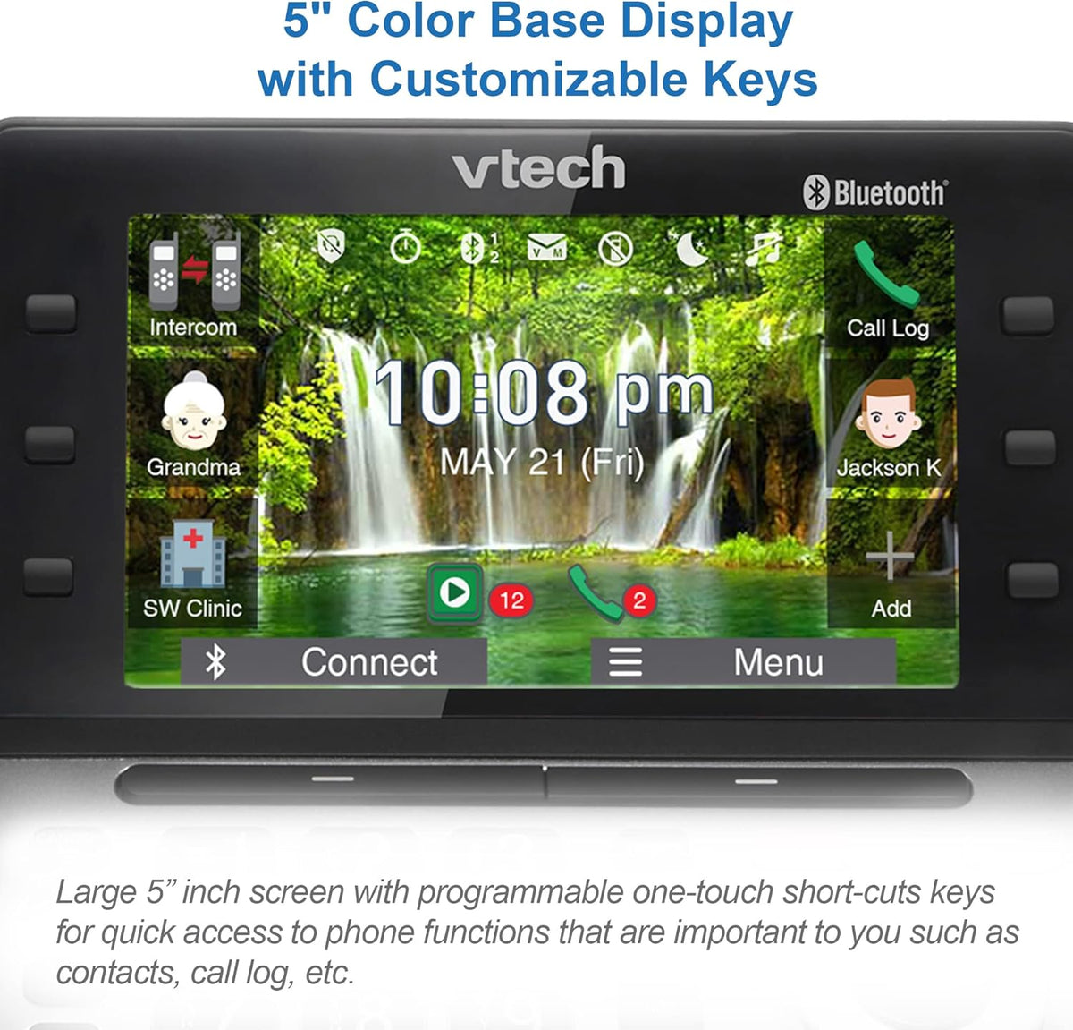 3-Handset Cordless Phone with Answering System T632