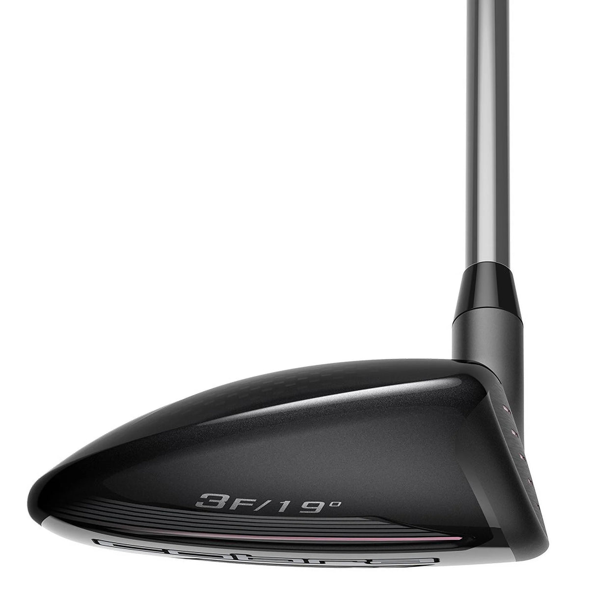 Pre-Owned Women Black/Pink 5 Wood Golf Club Graphite I946967