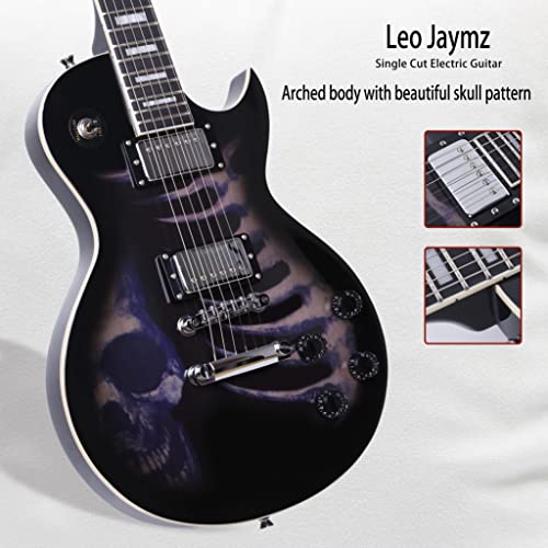24.75" Single Cut Curved Top Electric Guitar I467