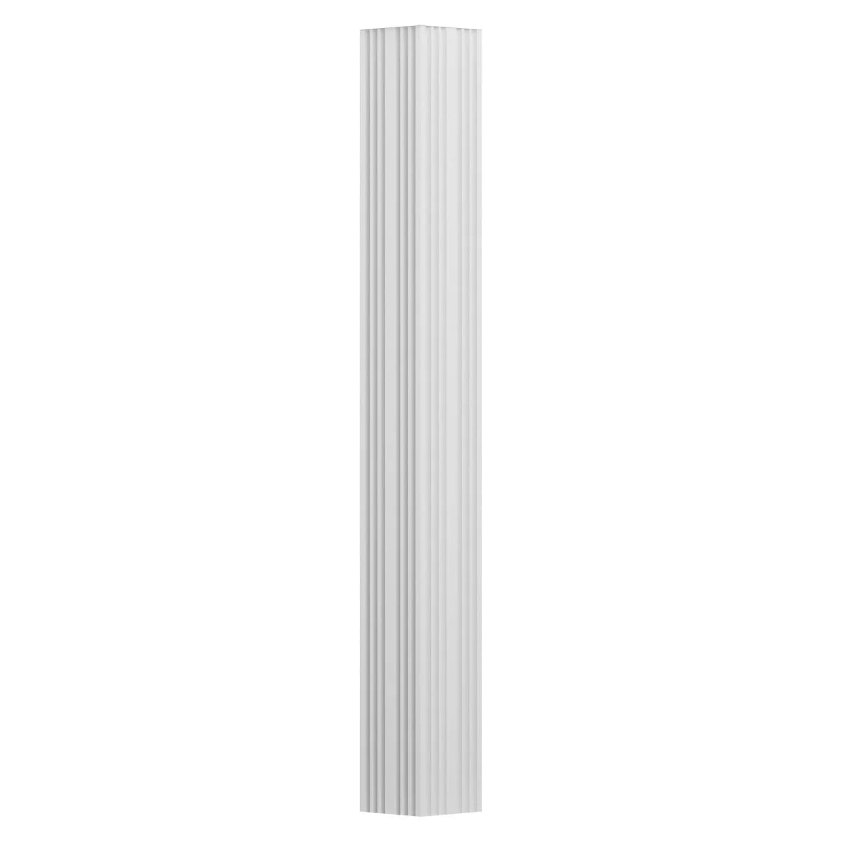 Textured White Aluminum Column Q6511