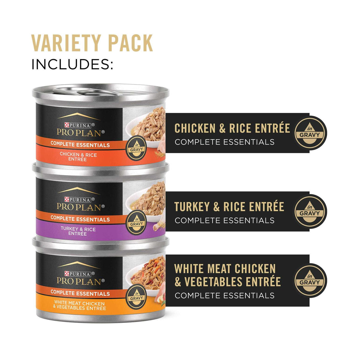 Chicken & Turkey Cat Food Variety Pack S488492