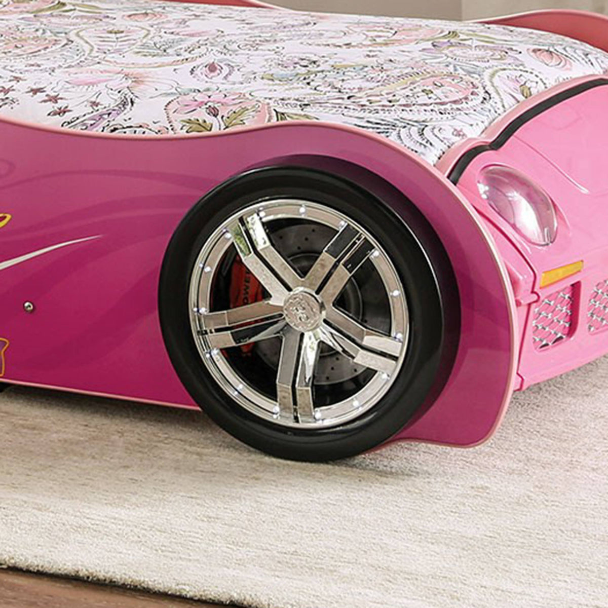 Pink Car Bed R969256
