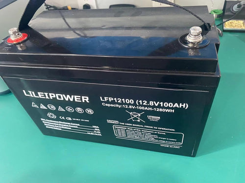 12.8V 100Ah LiFePO4 Battery with 100A BMS A9167