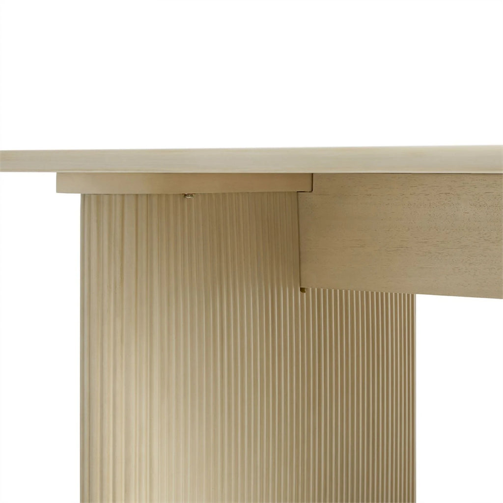 68 Inch Birch Wood Dining Table O2141