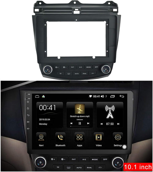 10.1 Inch Double DIN Dash Kit for Honda Accord 2003-2007 Car Stereo Frame Pack of 2 Z199930