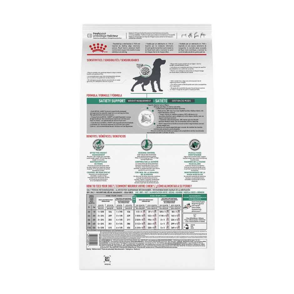 Veterinary Diet Satiety Support Dry Dog Food K7788