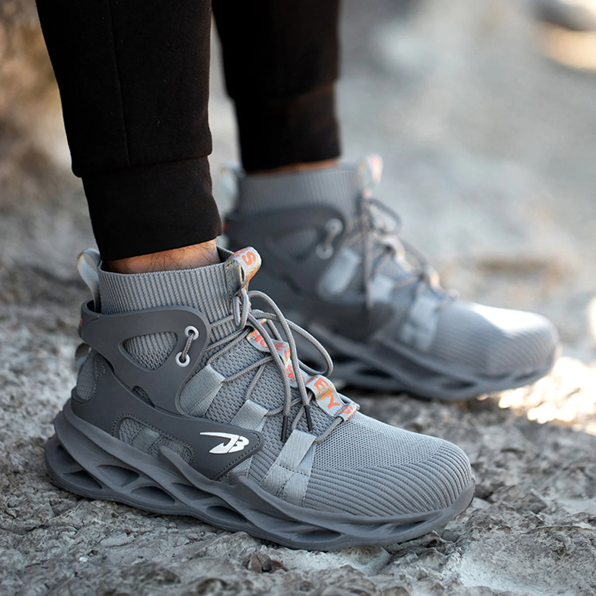 Steel Toe Work Boots I817