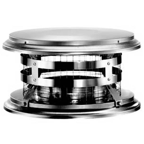 8 inch Stainless Steel Rain Cap R39664