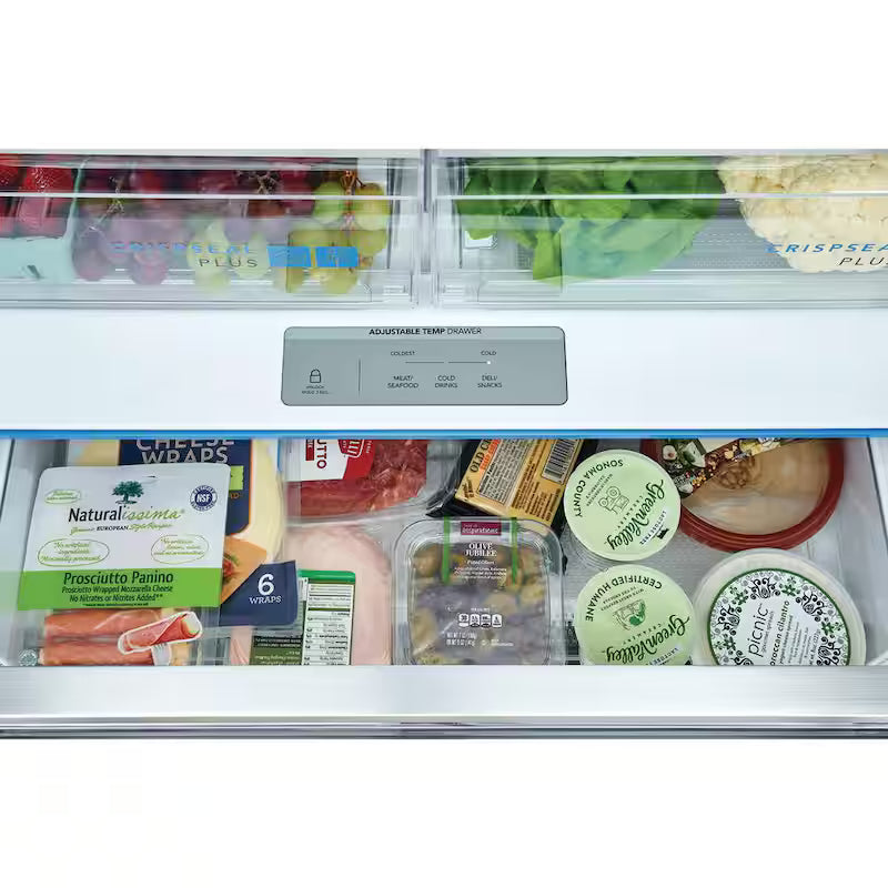 23.3 cu. ft. Counter-Depth French Door Stainless Steel Refrigerator I903319