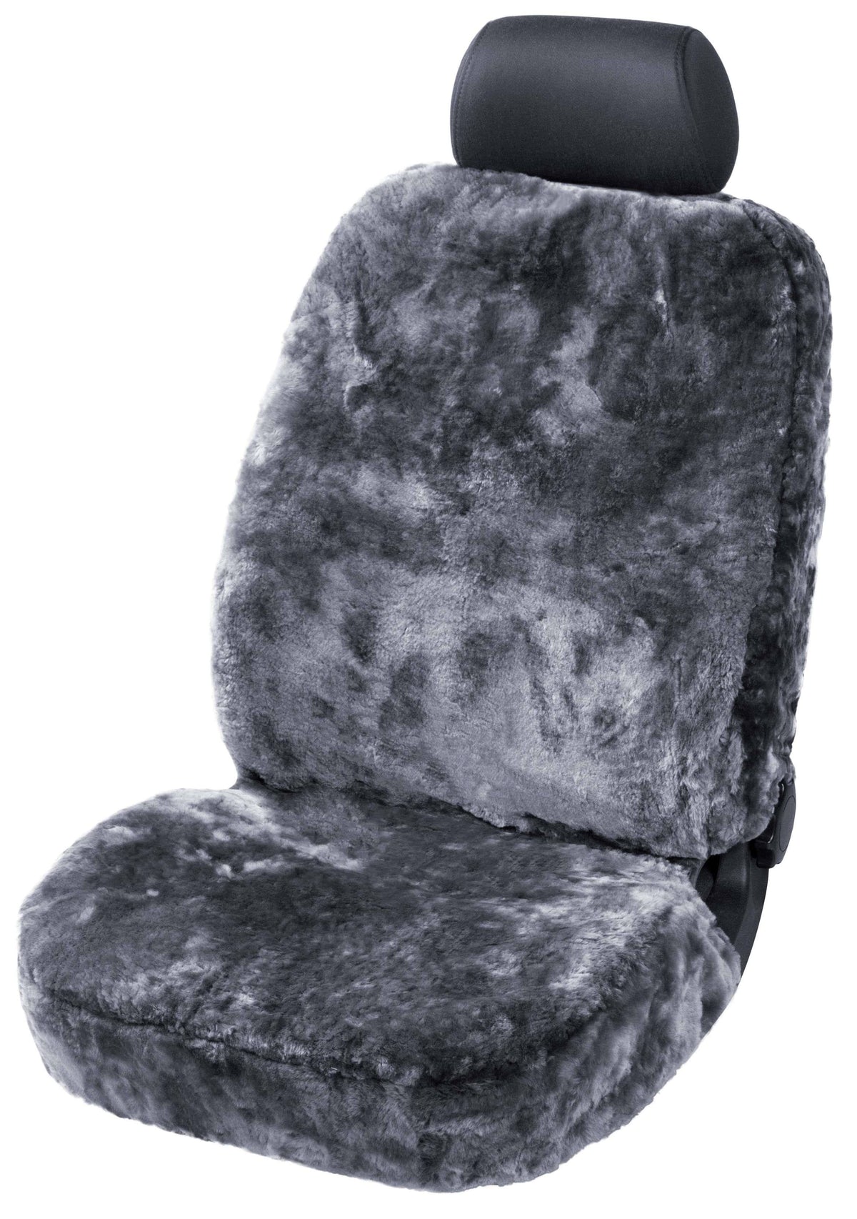 Lambskin Car Seat Cover in Anthracite O38855