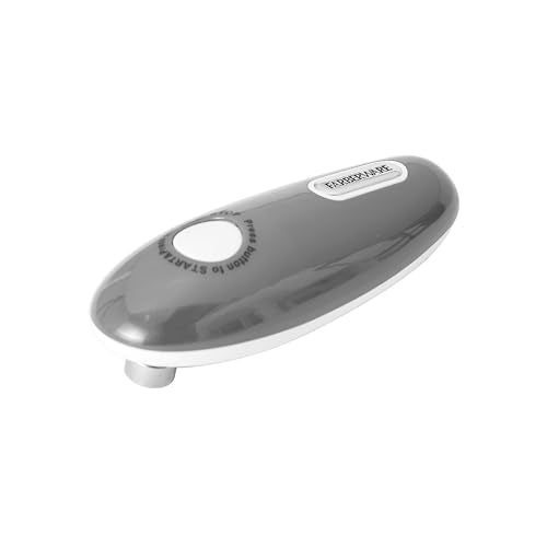 Compact Battery Operated Automatic Can Opener with Magnet, Aqua E291106