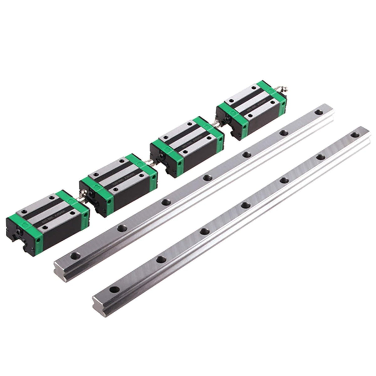 2PCS Linear Guide Rail with 4PCS Bearing Block Set N311010