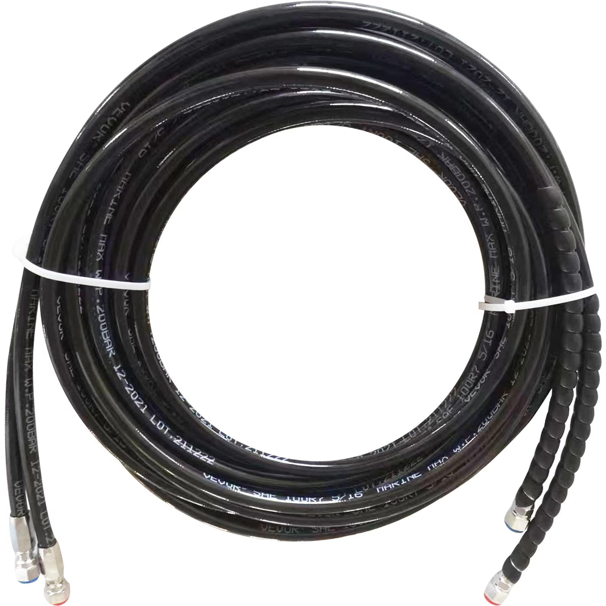 Hydraulic Steering Hose Kit, 2 Pcs 24 ft Boat Hose Kit K970001