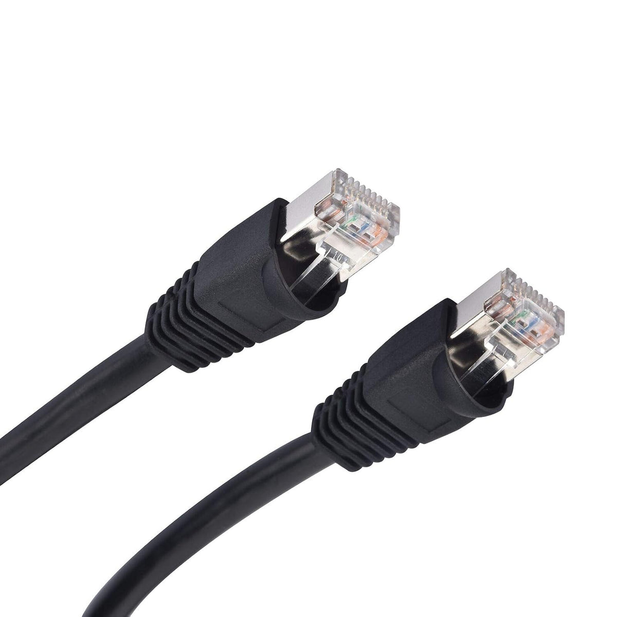 Outdoor Shielded Cat5e Ethernet Cable 200ft RJ45 Connector J612966