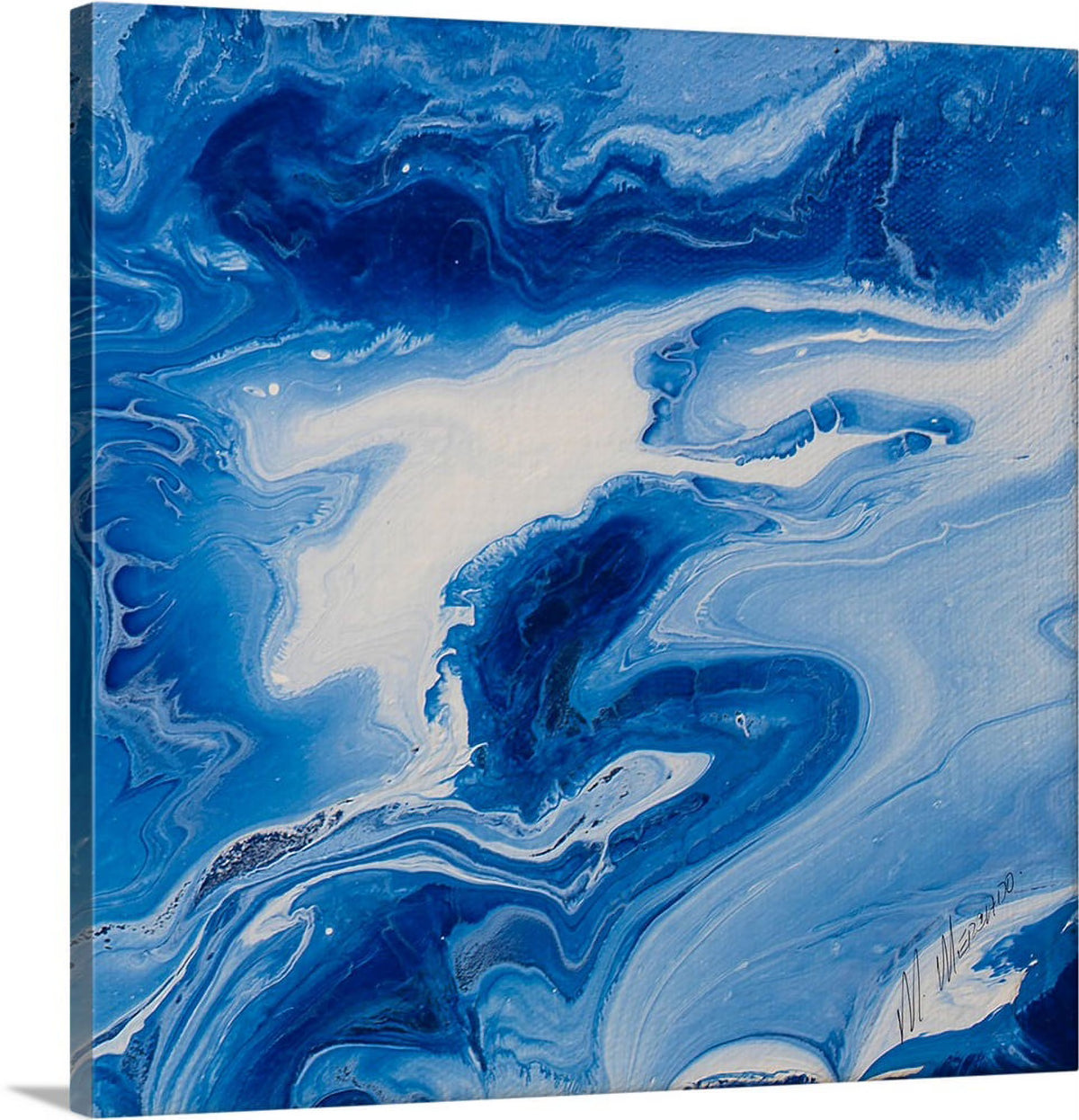 Marble Square II Canvas Wall Art - 20x20 P69566