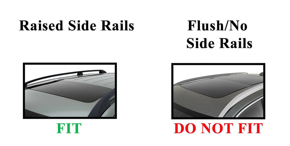 Roof Rack Crossbars Compatible with Subaru Forester 2009-2022 N1188