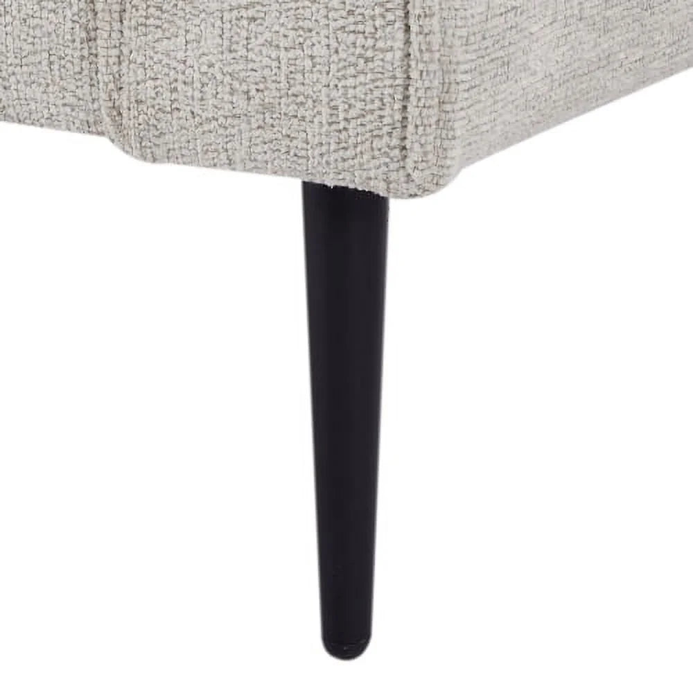 White Tufted Upholstered Sofa E358