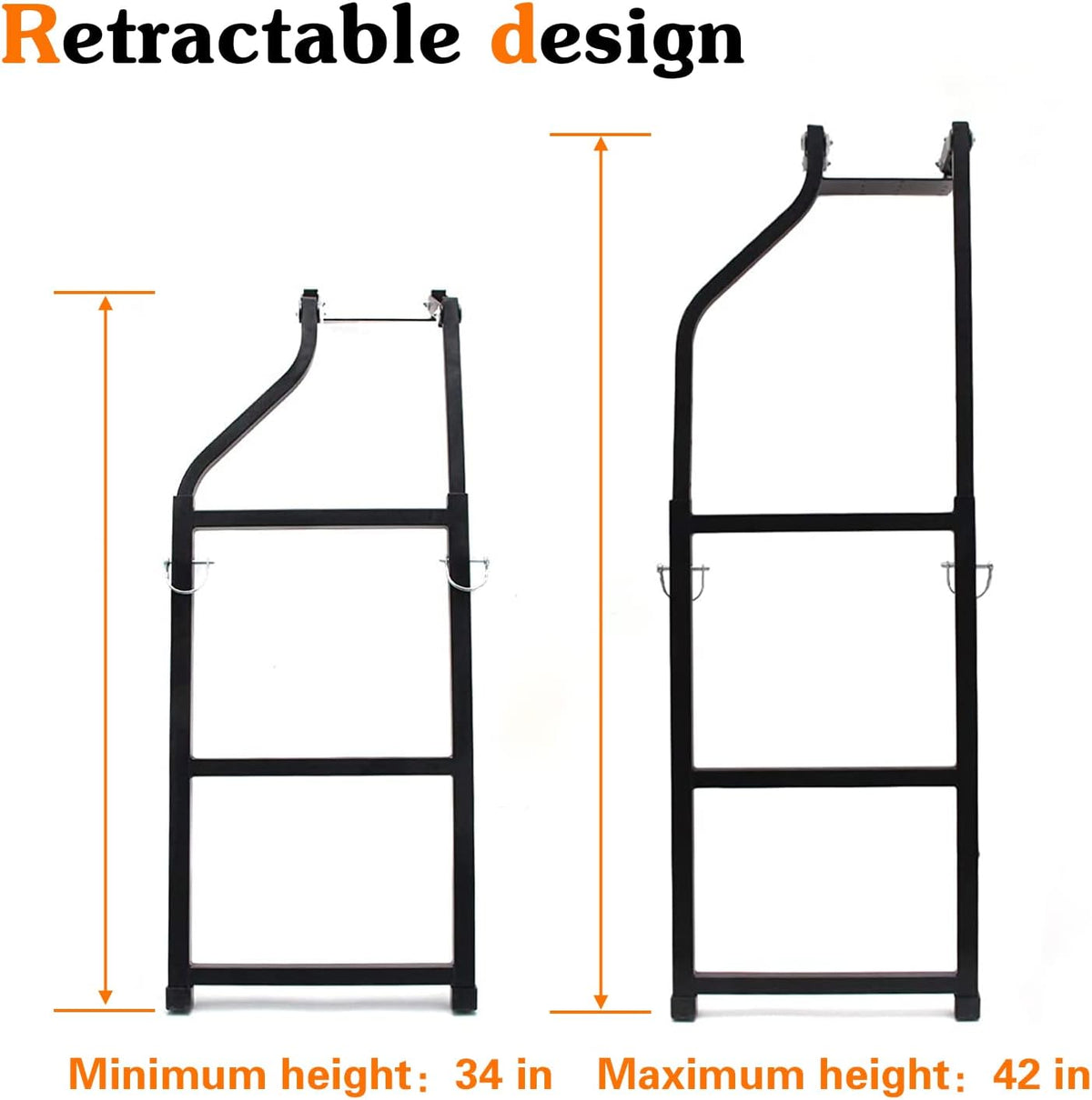 Tailgate Ladder Extension Step Ladder Pack of 2 O711