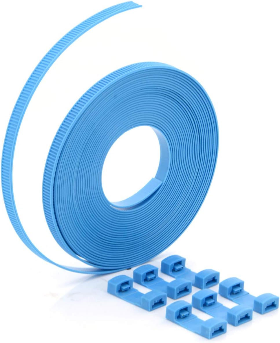 Nylon Cable Ties, 8 Meters Cable Roll With Connectors, 1 Pcs/Pack I3046