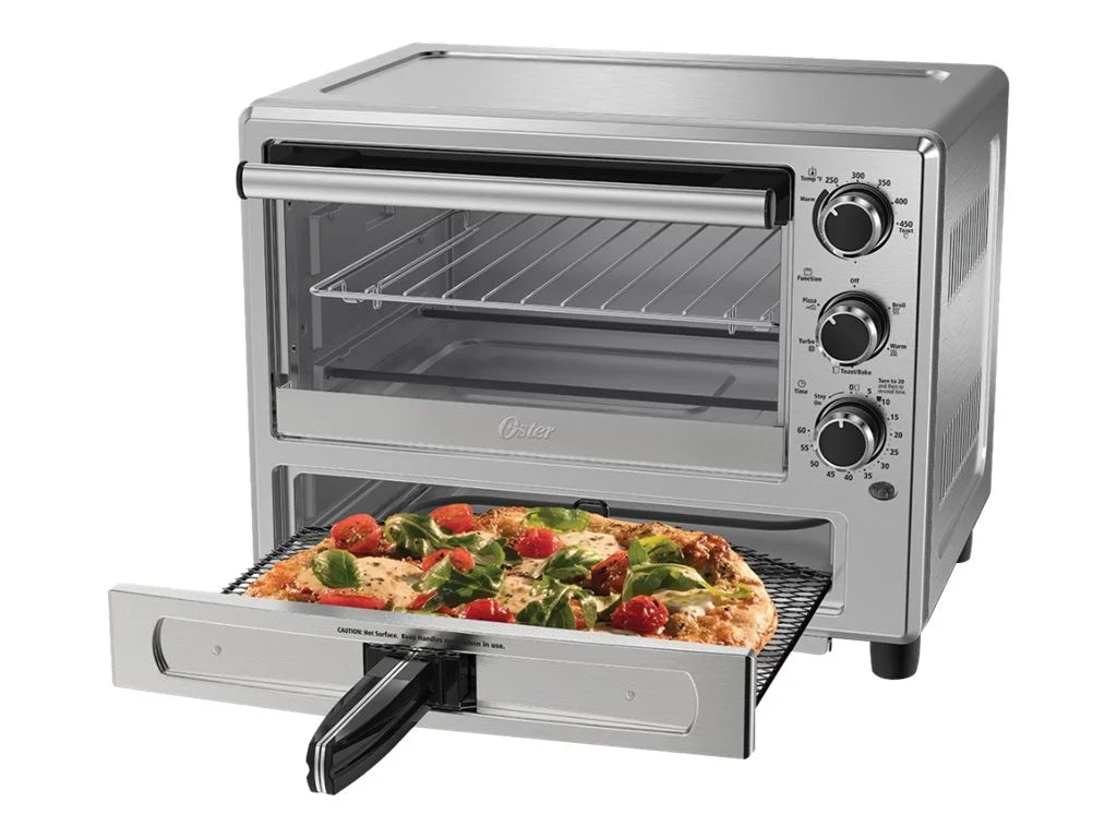 Stainless Steel Turbo Convection Toaster Oven with Pizza Drawer S910